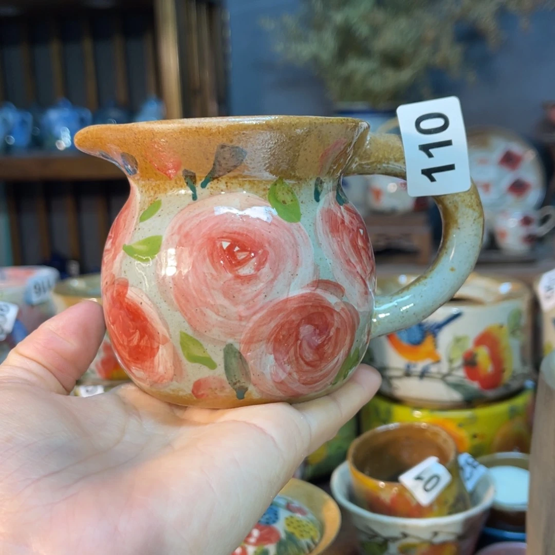 杯素浅陶瓷手工手绘