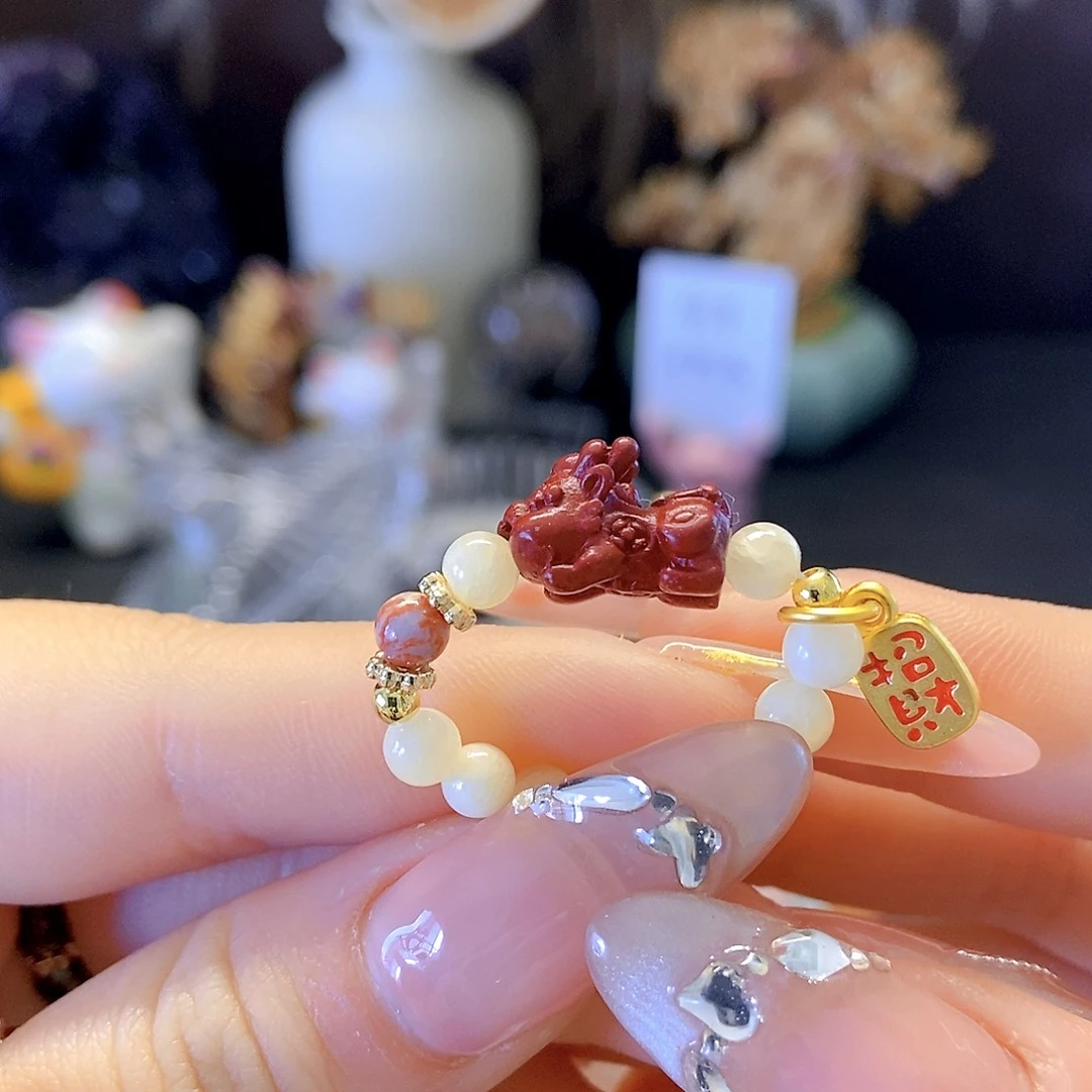 原创未镶嵌水晶戒指