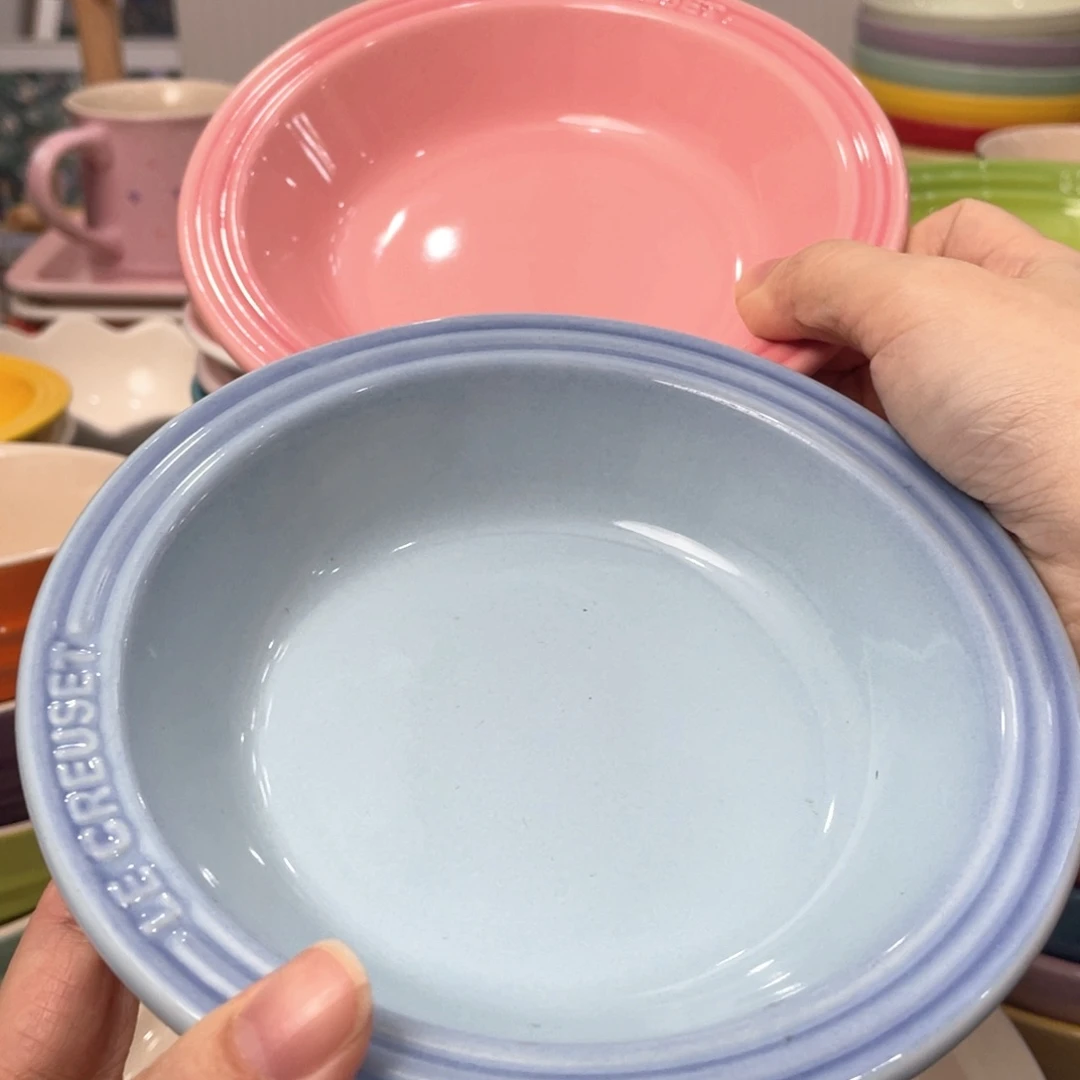 瓷片微瑕2个6英寸接骨碟