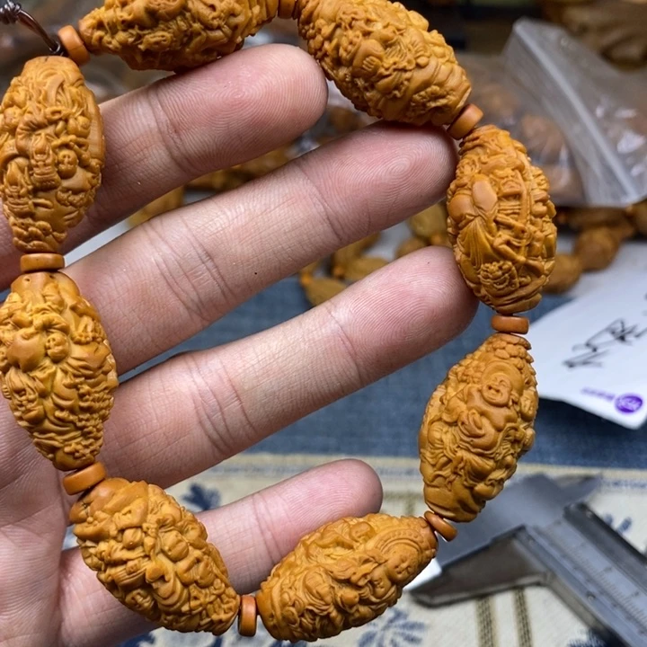 橄榄核手串/手链橄榄核雕工艺手串