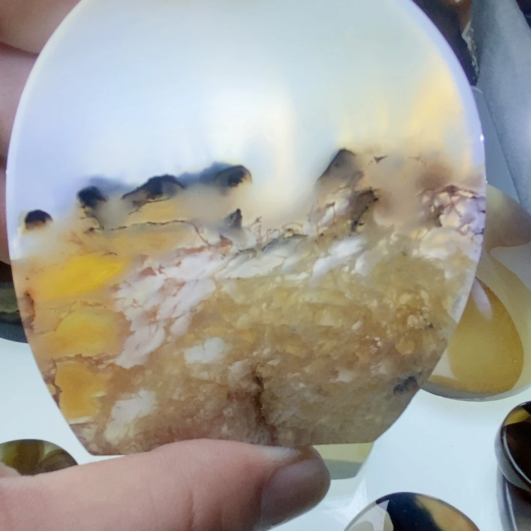 【闪购商品】玛瑙/玉髓颈饰未镶嵌小*儿