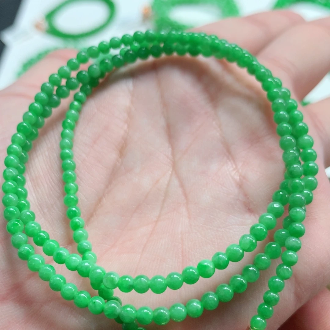 翡翠未镶嵌手链翡翠