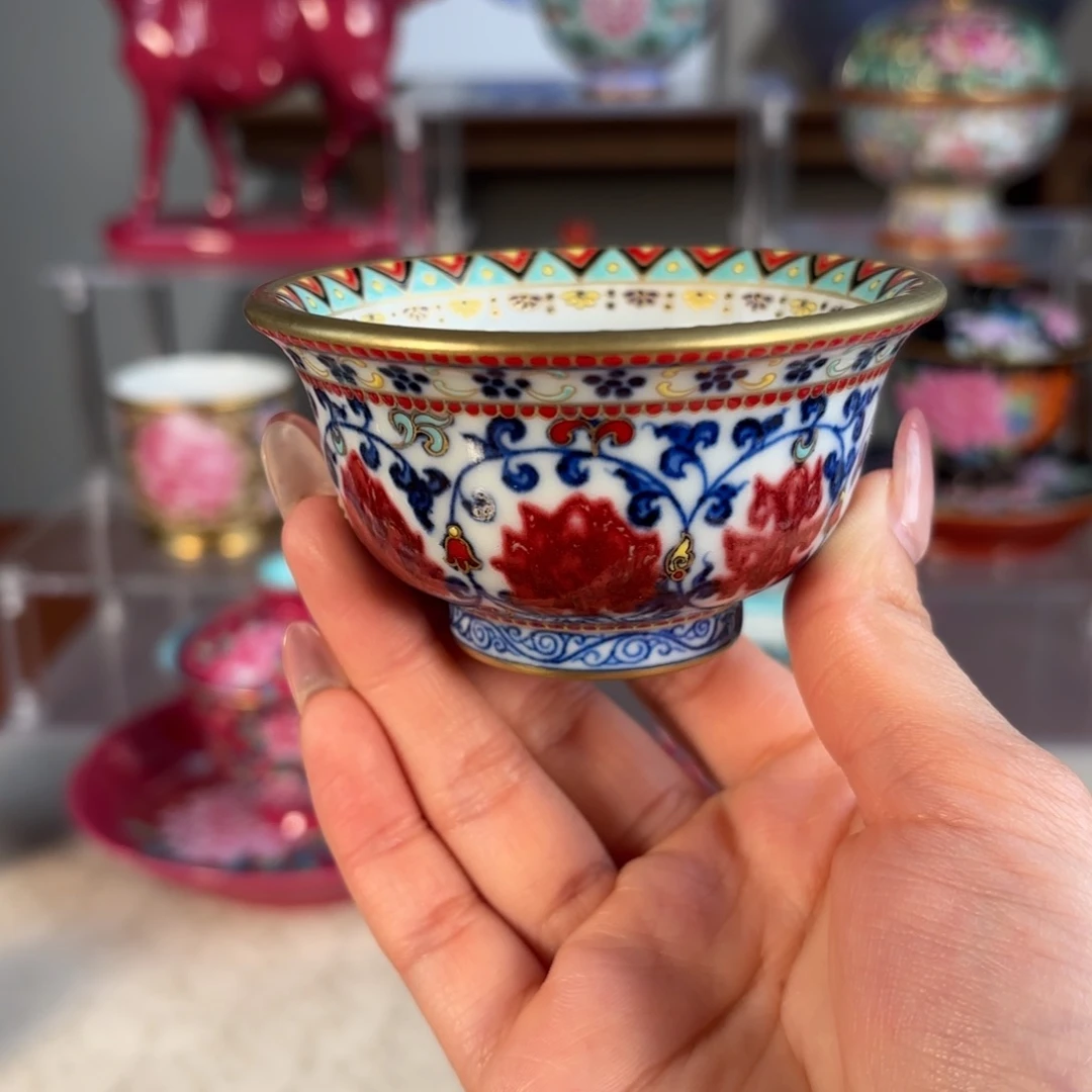 纯手工手绘 高端茶器