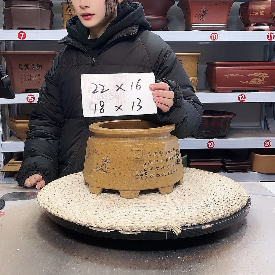 花盆紫砂紫砂花盆