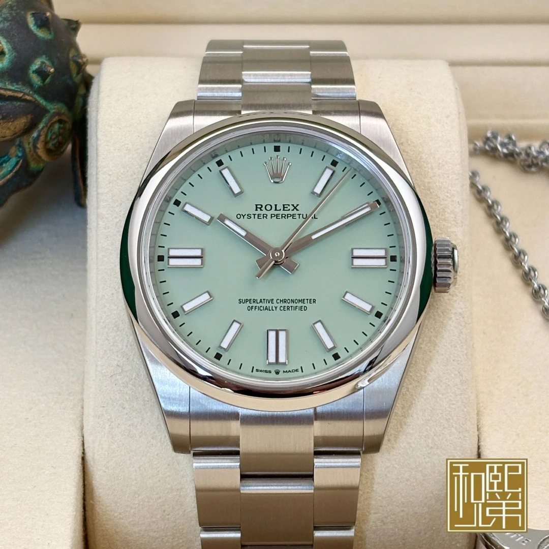 未使用 Rolex/劳力士 蚝式恒动/m134300-0006/25全/41