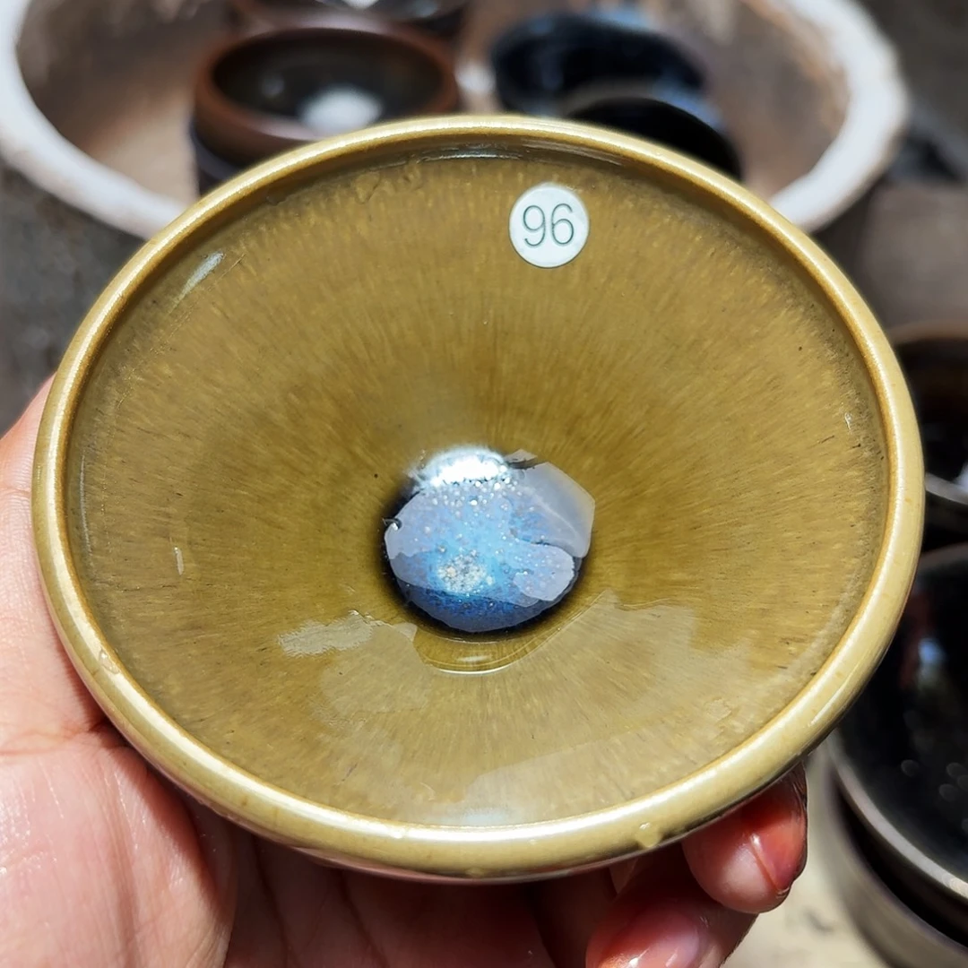 茶盏义兴龙窑建盏96