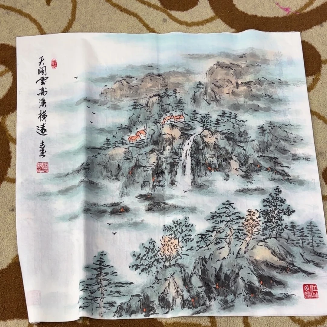 国画杨志杰四尺斗方艺