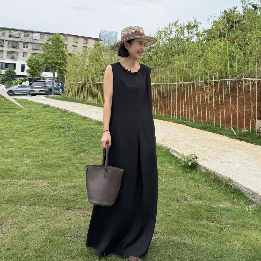 宸渡夏季新款《领口设计感连衣裙》x511