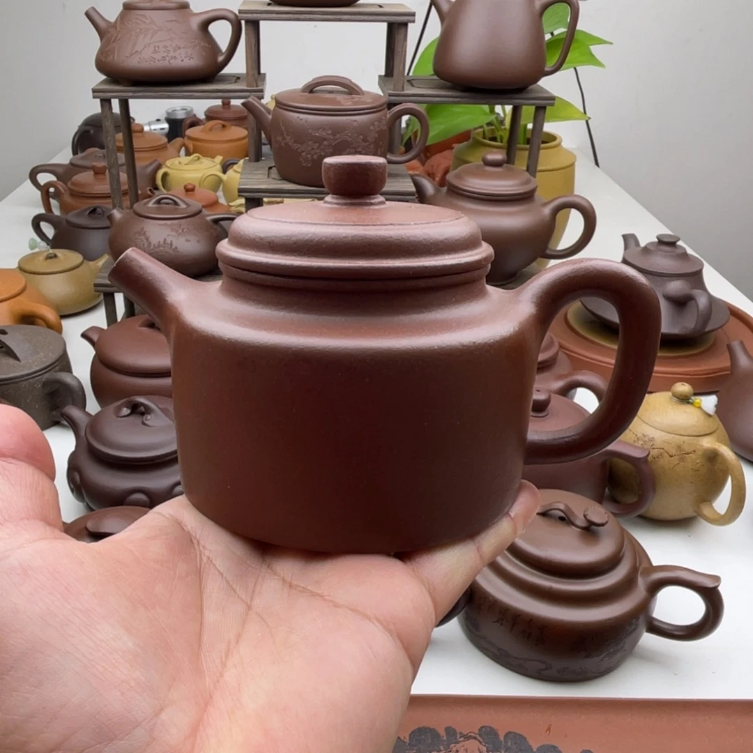 -***风茶壶紫砂宜兴紫砂230cc