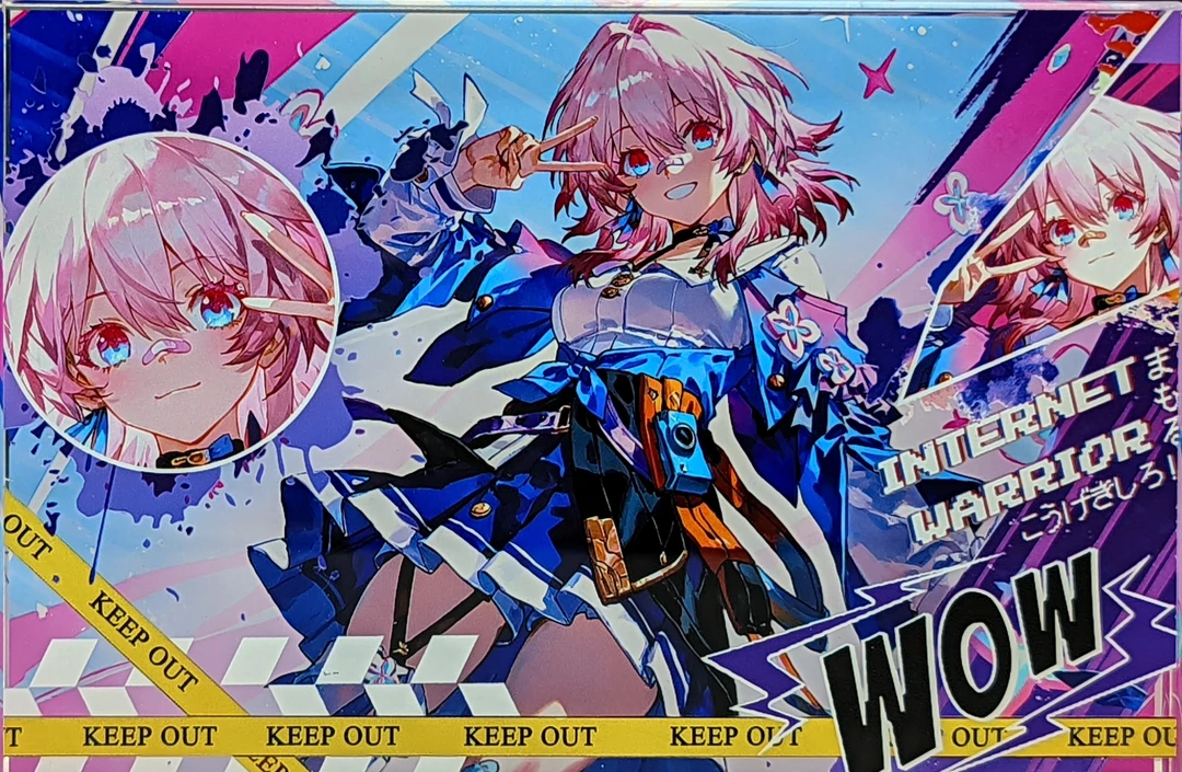 【渣渣熊水晶砖】烽玩纪《崩坏：星穹铁道》二创亚克力水晶砖