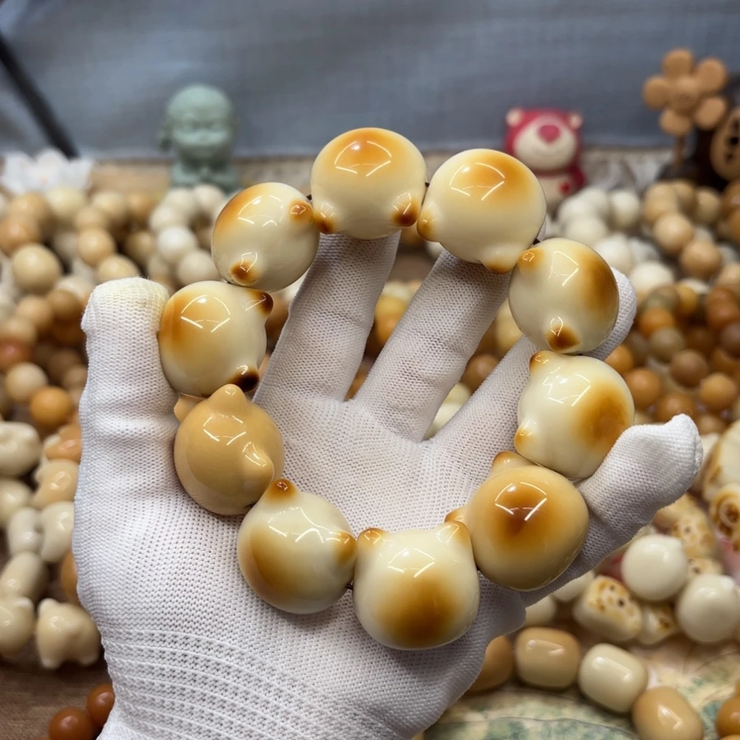 吊坠菩提根/象牙果27牙果瑕疵机抛猫头263