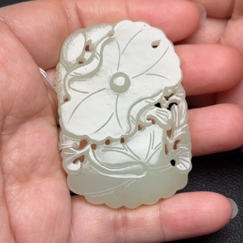 和田玉挂件未镶嵌汉*饱