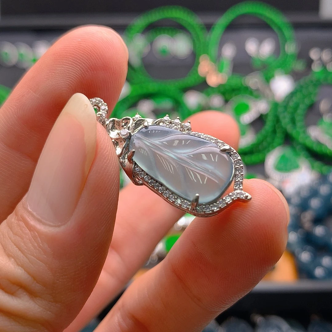 未镶嵌手链翡翠翡翠