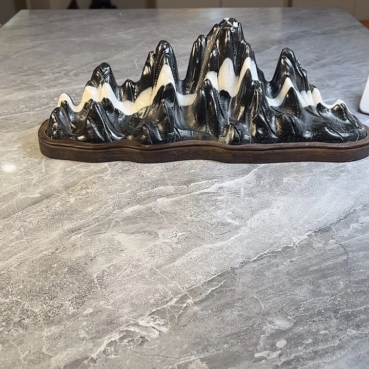 美***人奇石茶宠鱼缸文房摆件