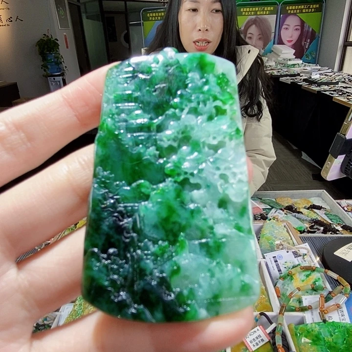 颈饰未镶嵌翡翠翡翠