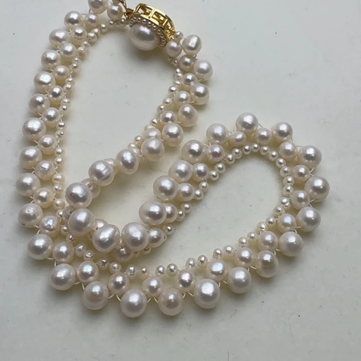 淡水珍珠颈饰未镶嵌
