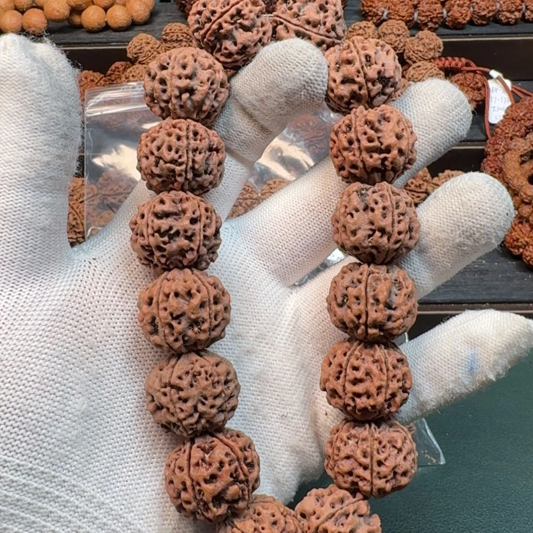 金刚菩提手串21安娜五星蜂窝双龙