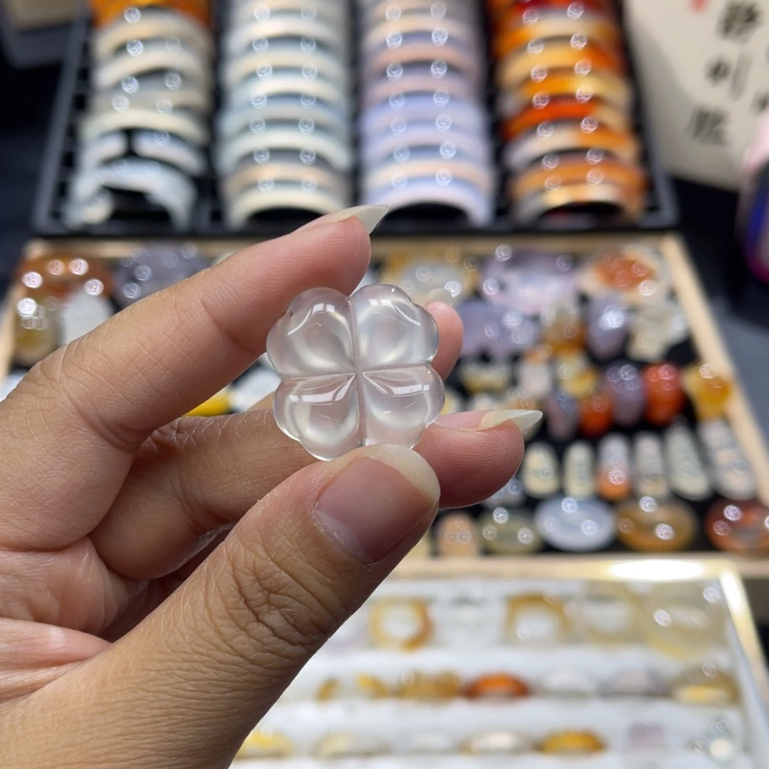 玛瑙/玉髓未镶嵌项链