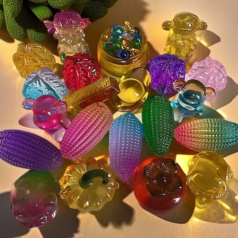 直播专用，定制套餐！各种琉璃水果摆件，福利多多！