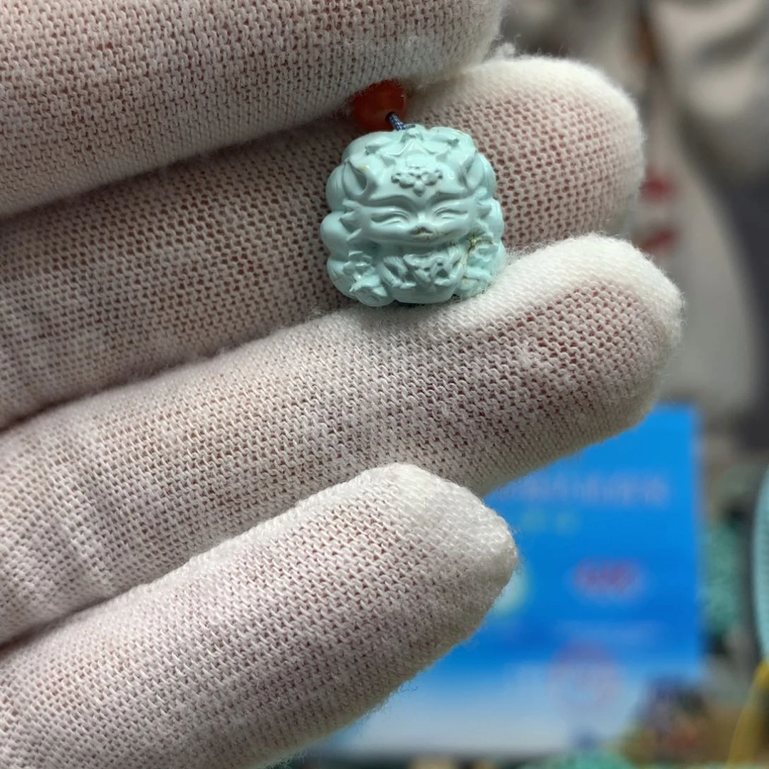 绿松石挂件未镶嵌