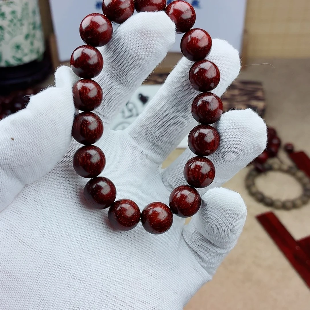 J***o无事牌檀香紫檀（小叶紫檀）12满龙鳞无胶无腊