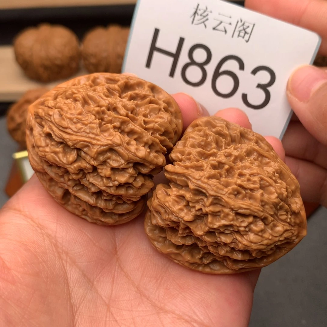 文玩核桃把件44.5高炮凹地逐鹿三角疆