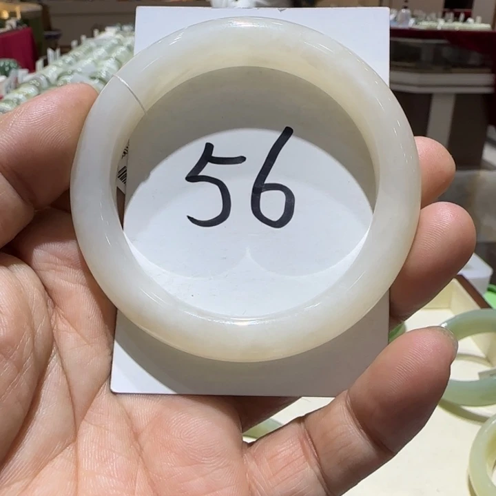 和田玉未镶嵌手镯639