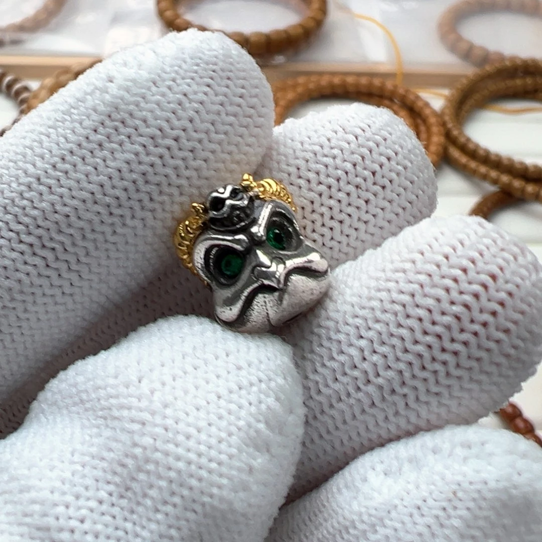 菩提根/象牙果手串11.4大鹏鸟