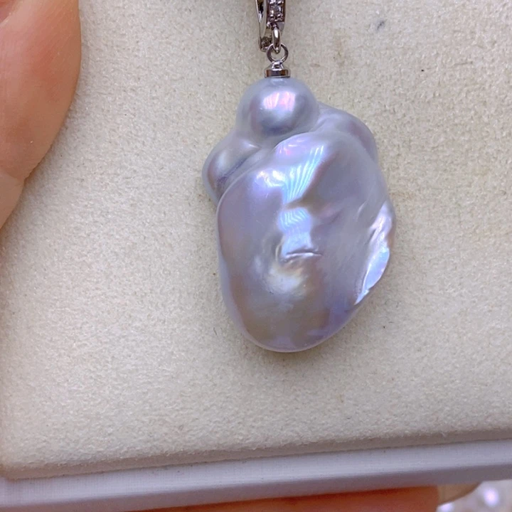 未镶嵌吊坠(赠链)淡水珍珠