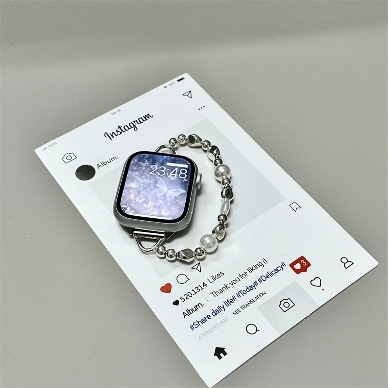 不规则iwatch手表表带s11苹果手表表带applewatch表带s10女新款s9