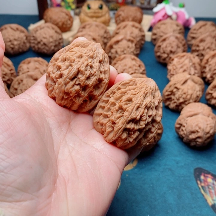 把件文玩核桃麦虎37