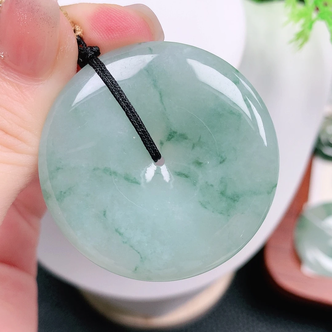 颈饰未镶嵌翡翠平安41-6.5