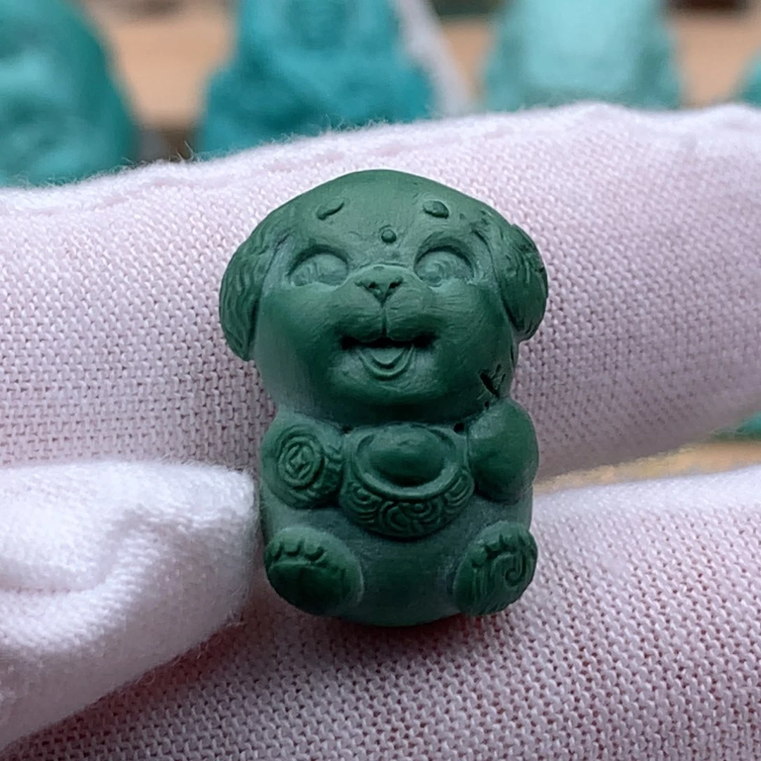 未镶嵌绿松石珠宝奇石