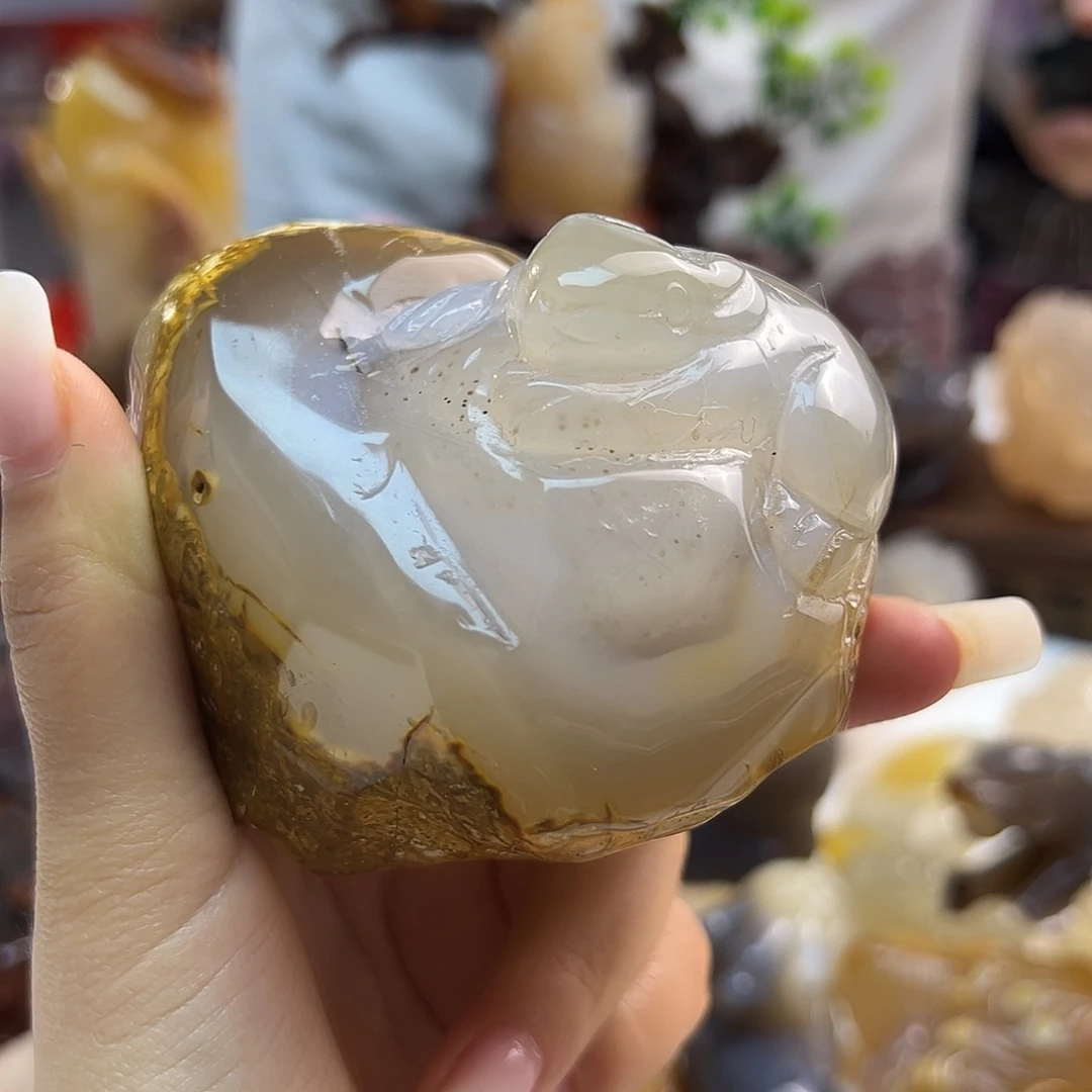 玛瑙/玉髓未镶嵌颈饰