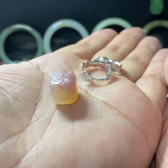 看***海玛瑙/玉髓银S925镶嵌颈饰