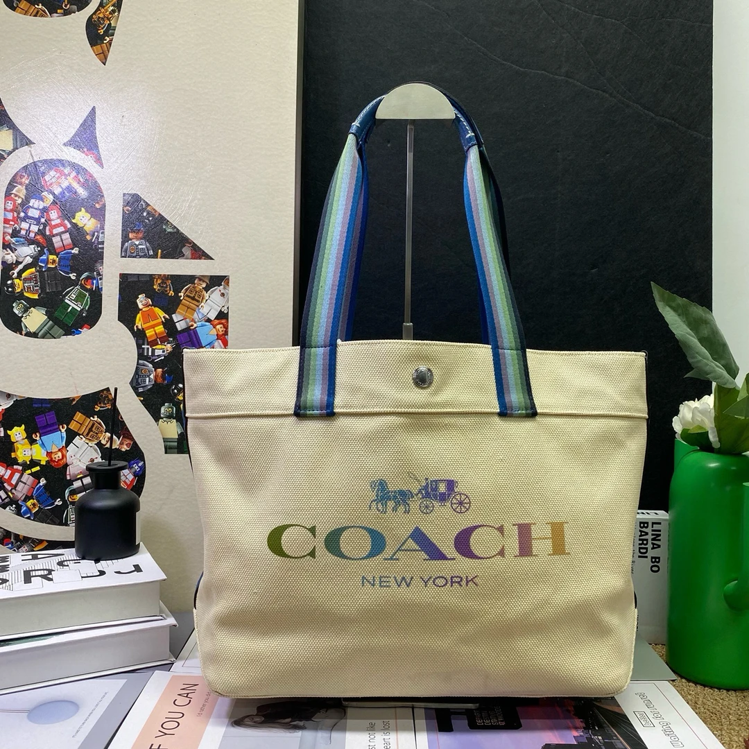 95新 COACH/蔻驰 23431单肩包33*29