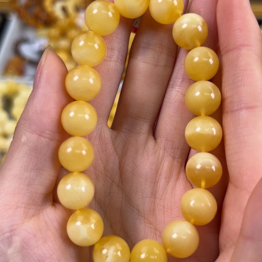 裸石琥珀未镶嵌11+白花溶洞