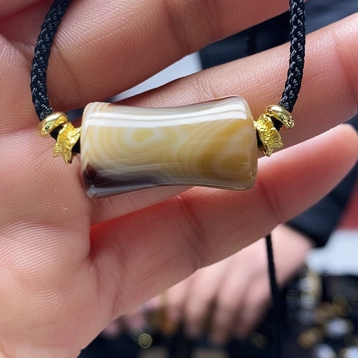 玛瑙/玉髓合金颈饰