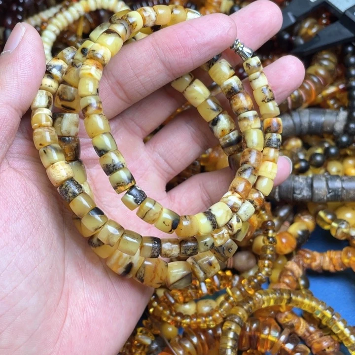 琥珀未镶嵌珠宝奇石