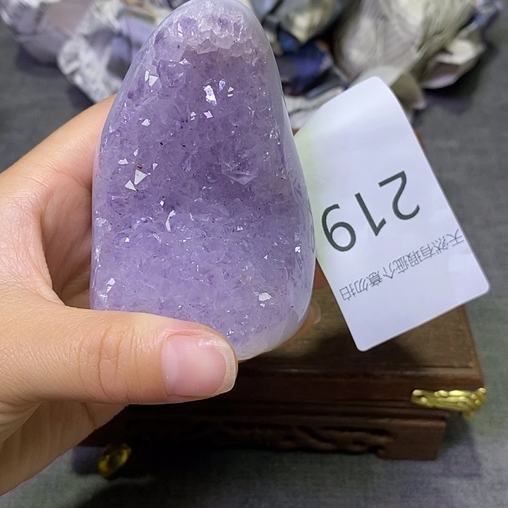 未镶嵌珠宝半成品紫晶