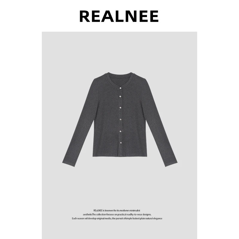 【嘉鹅专属】衫女装早秋复古百搭设计感ol修身休闲常规不褪色