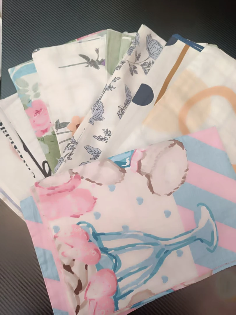 【一对-两只全棉单人枕套】48*74cm【颜色随机发一对】