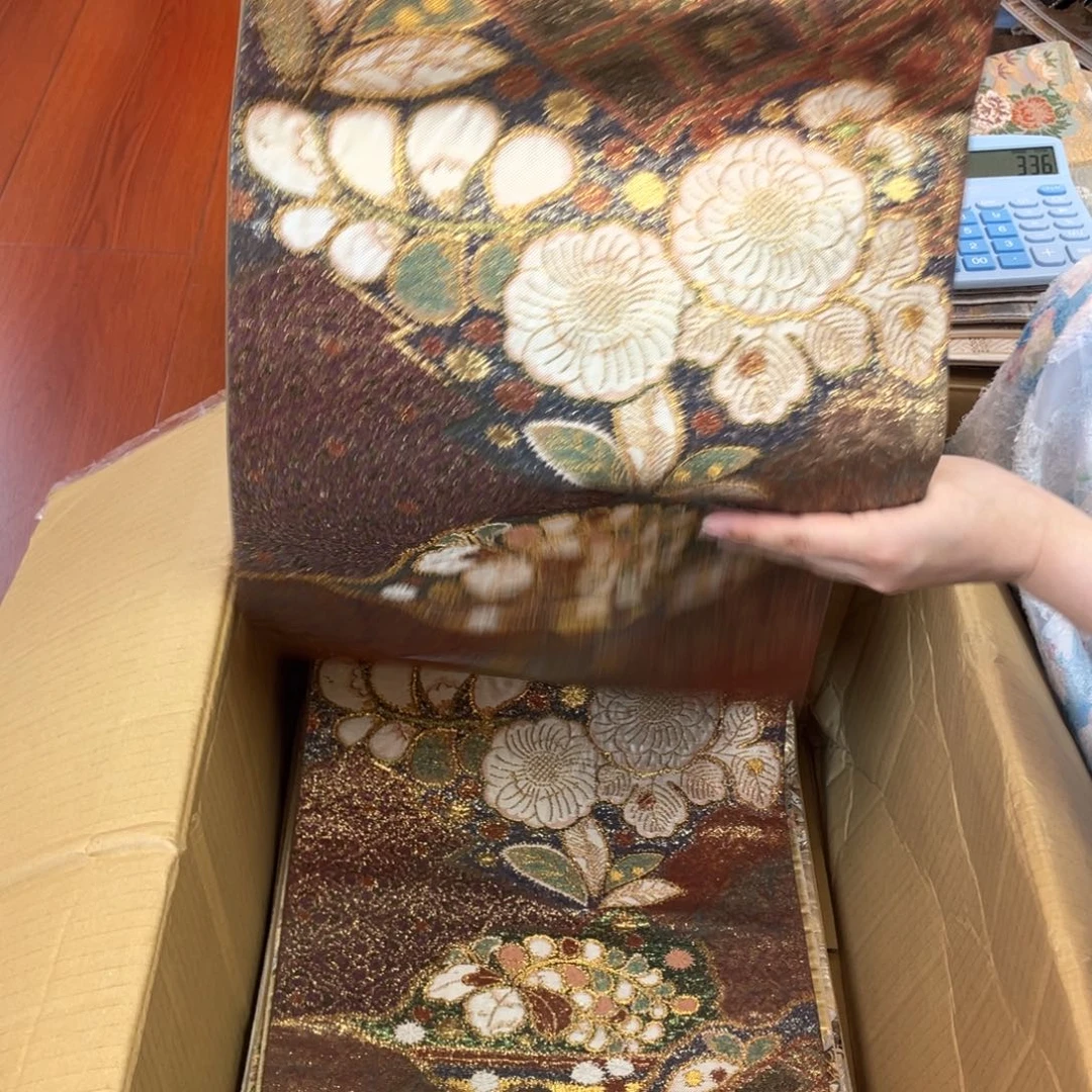 刺绣唐锦西阵织正绢面料