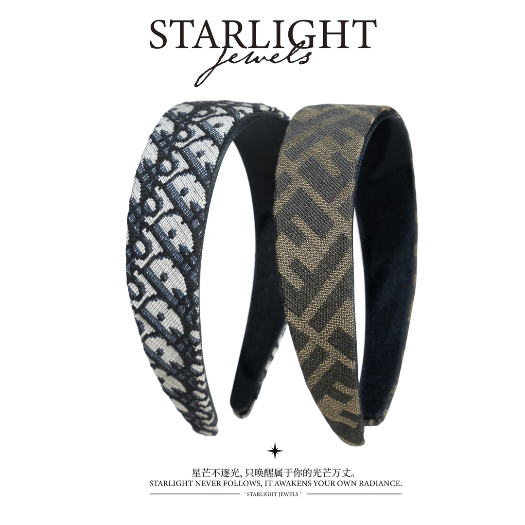 宽边高颅顶 4m 法式防滑发箍 LuFG012