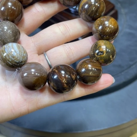 硅化玉未镶嵌树化玉