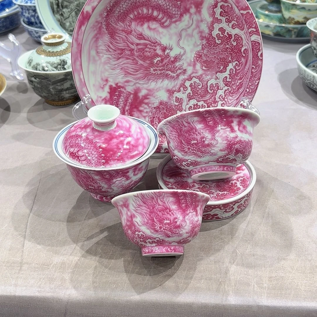 瓷片景德镇瓷器精品展示