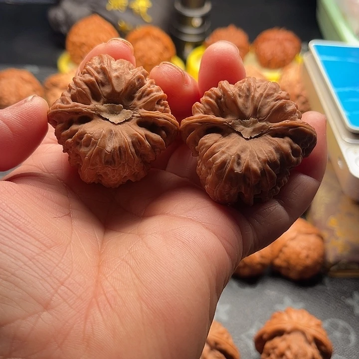 桃核把件全品平谷凹底边43➕