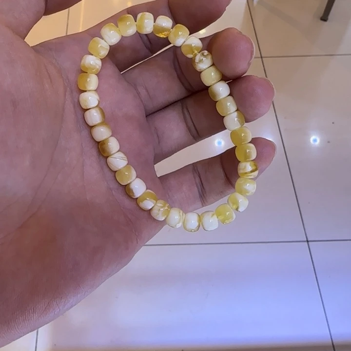手链琥珀未镶嵌蜜蜡
