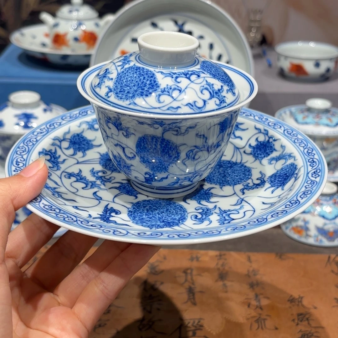手工手绘陶瓷茶具