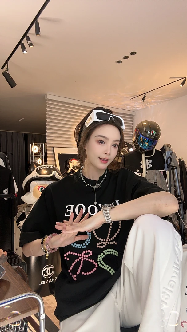 BANSUISDGA钱老板 2025 视频同款【彩珠老罗】男女同款短袖T恤